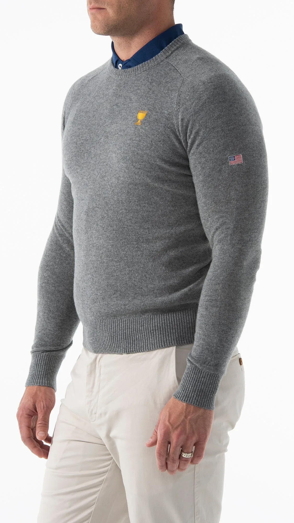 2024 OFFICIAL PRESIDENTS CUP | U.S. TEAM | 007 CASHMERE CREWNECK