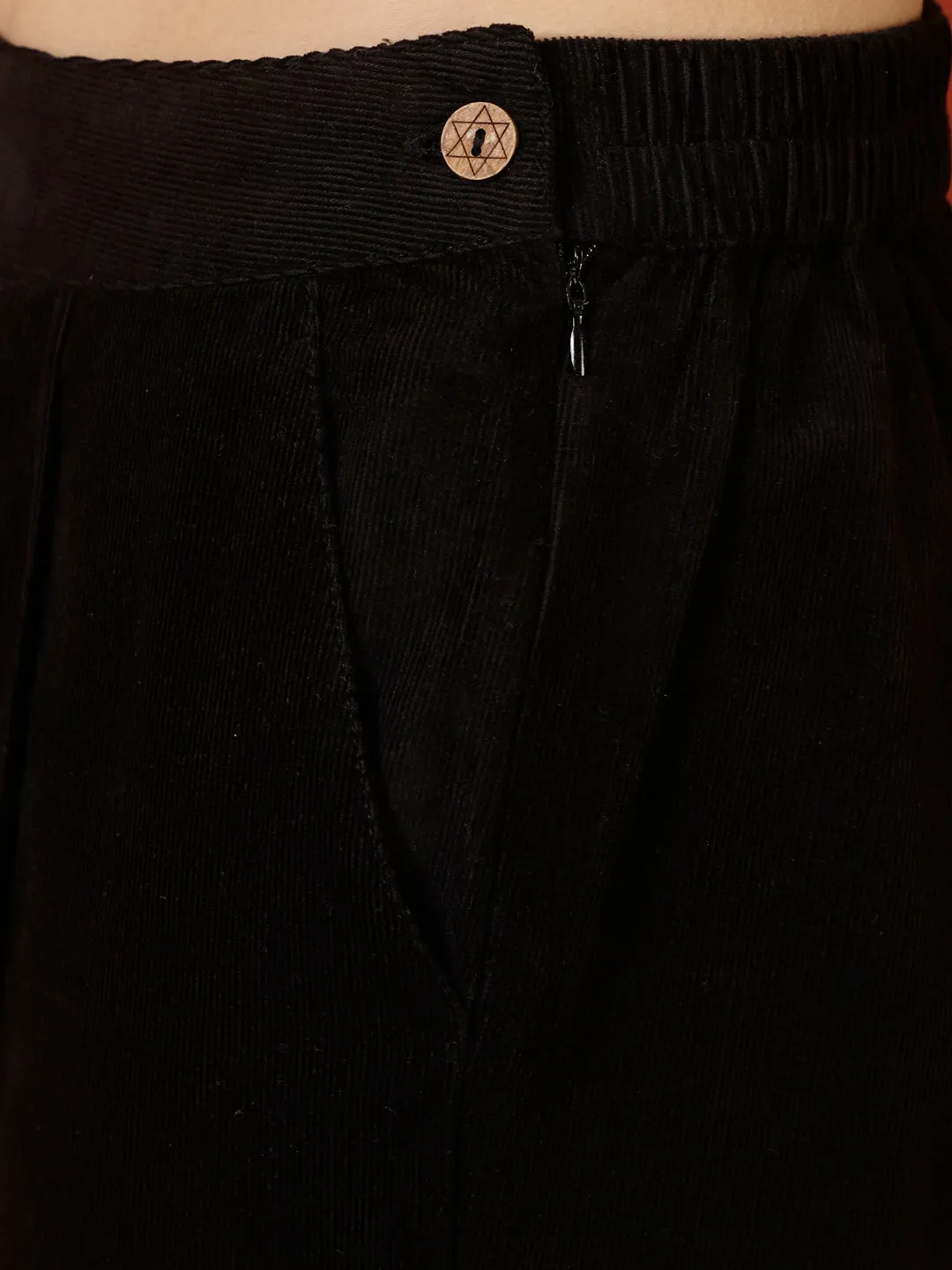 Black Corduroy Pants