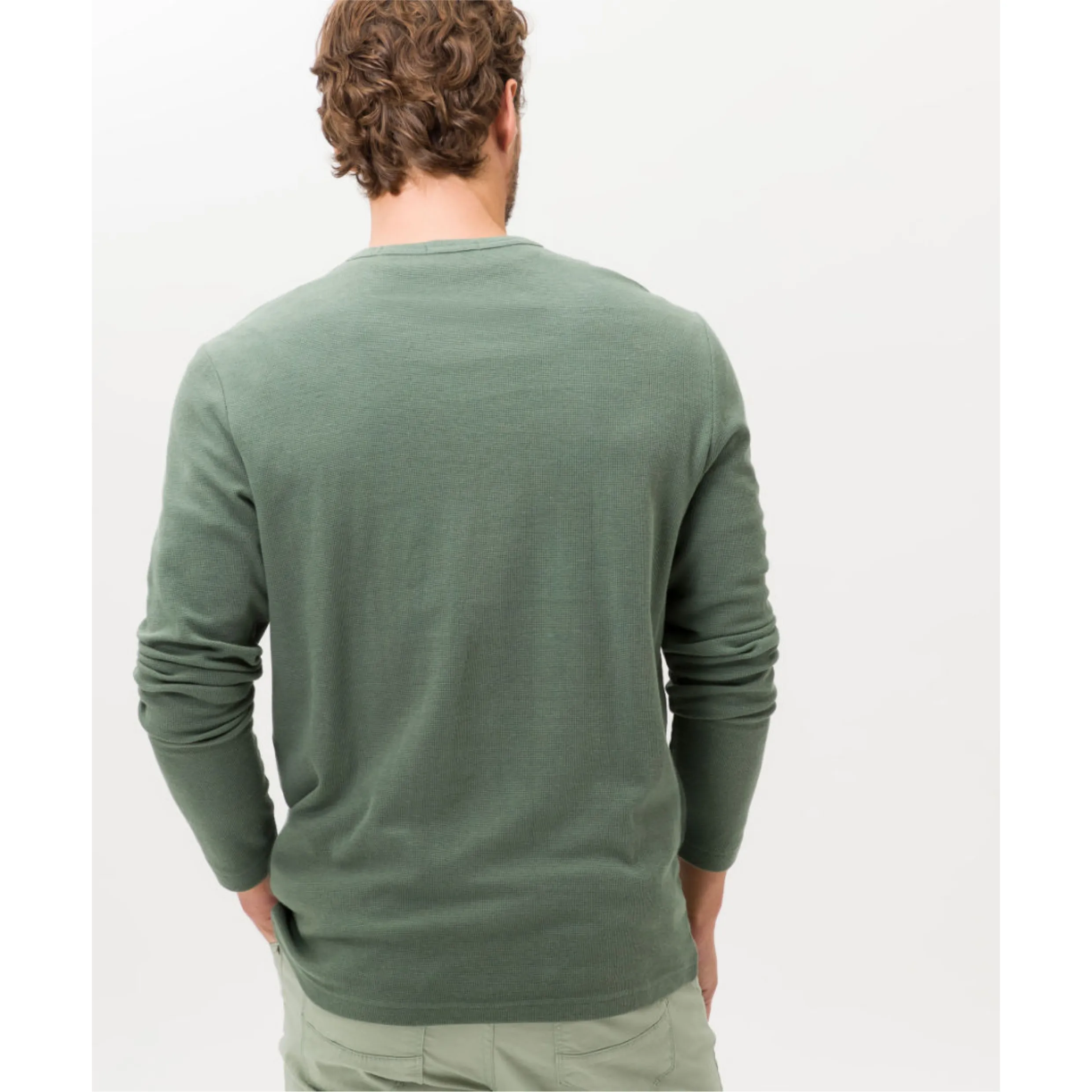 Brax Timon Long-sleeve Soft Jersey Tee 21-4708