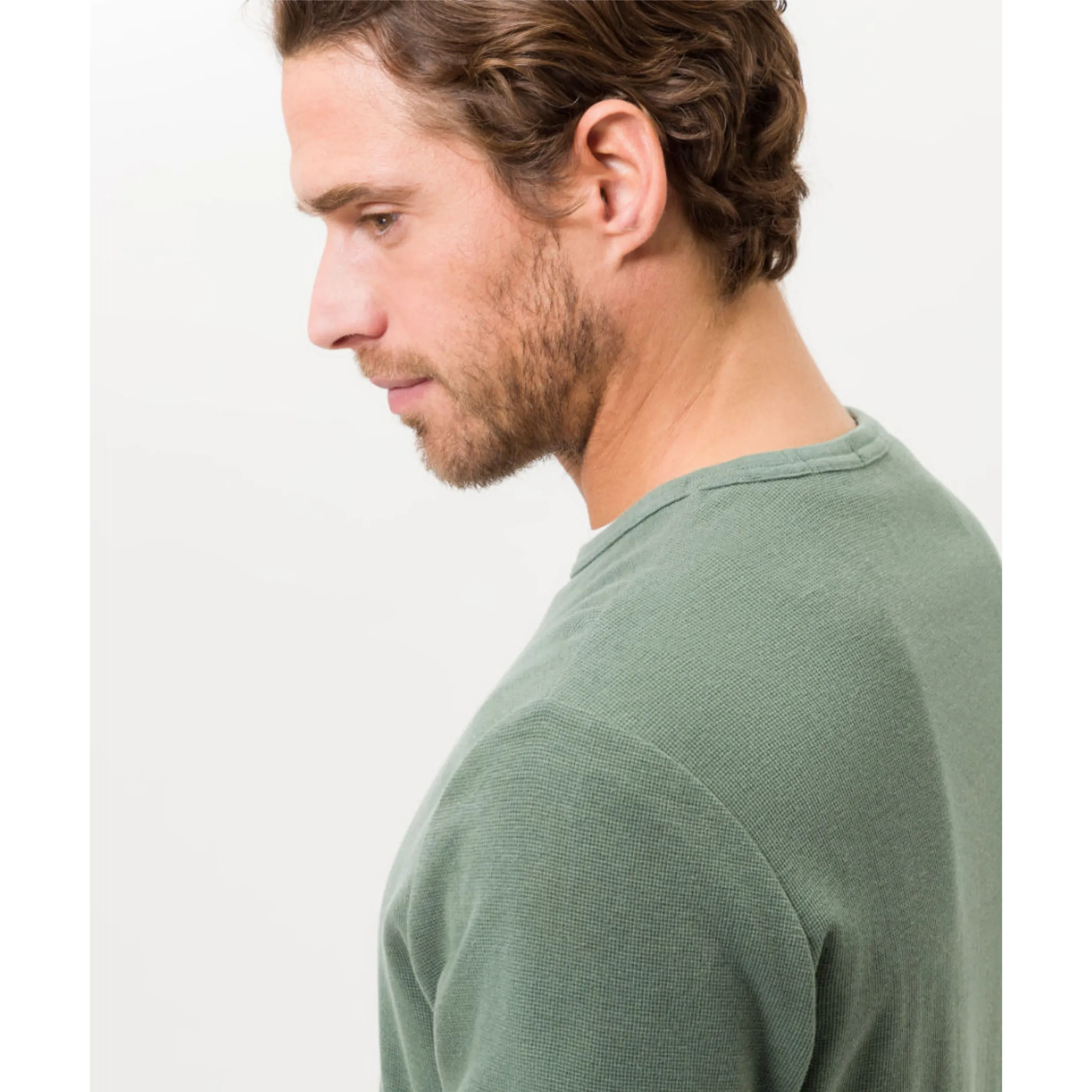 Brax Timon Long-sleeve Soft Jersey Tee 21-4708