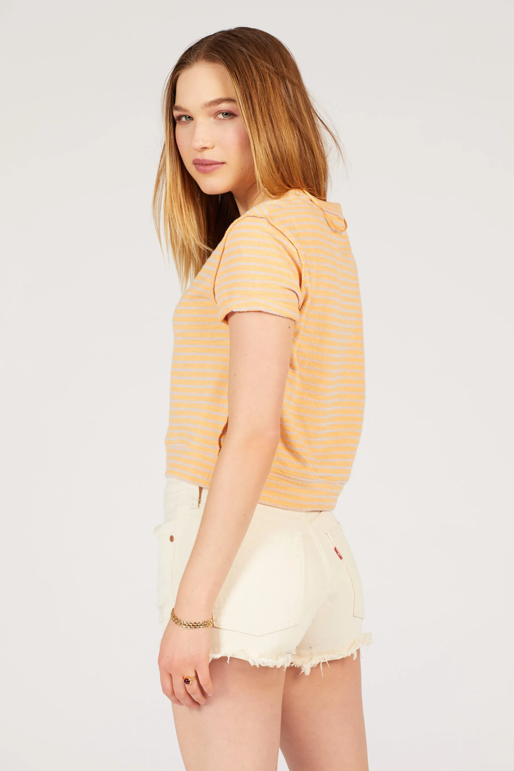 Cantaloupe Sabrina Top