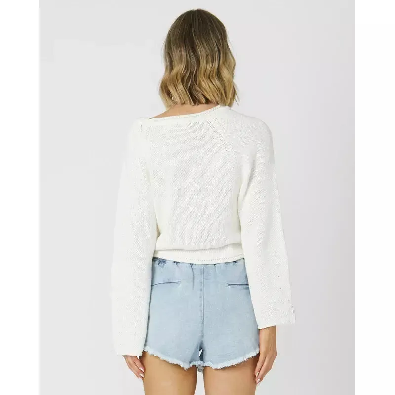 Carrie Knit - White