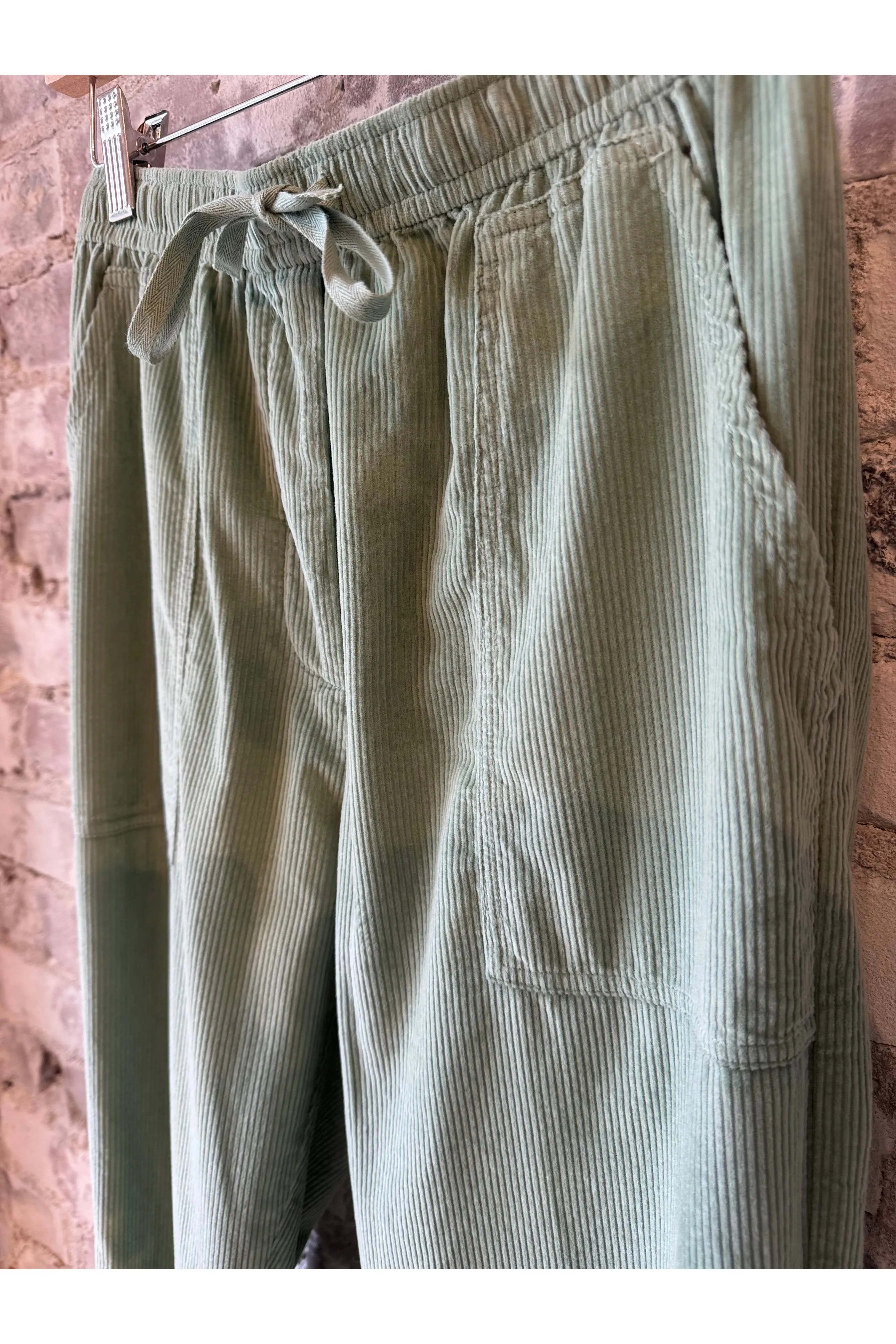 Corduroy Philemon Trouser - Jade