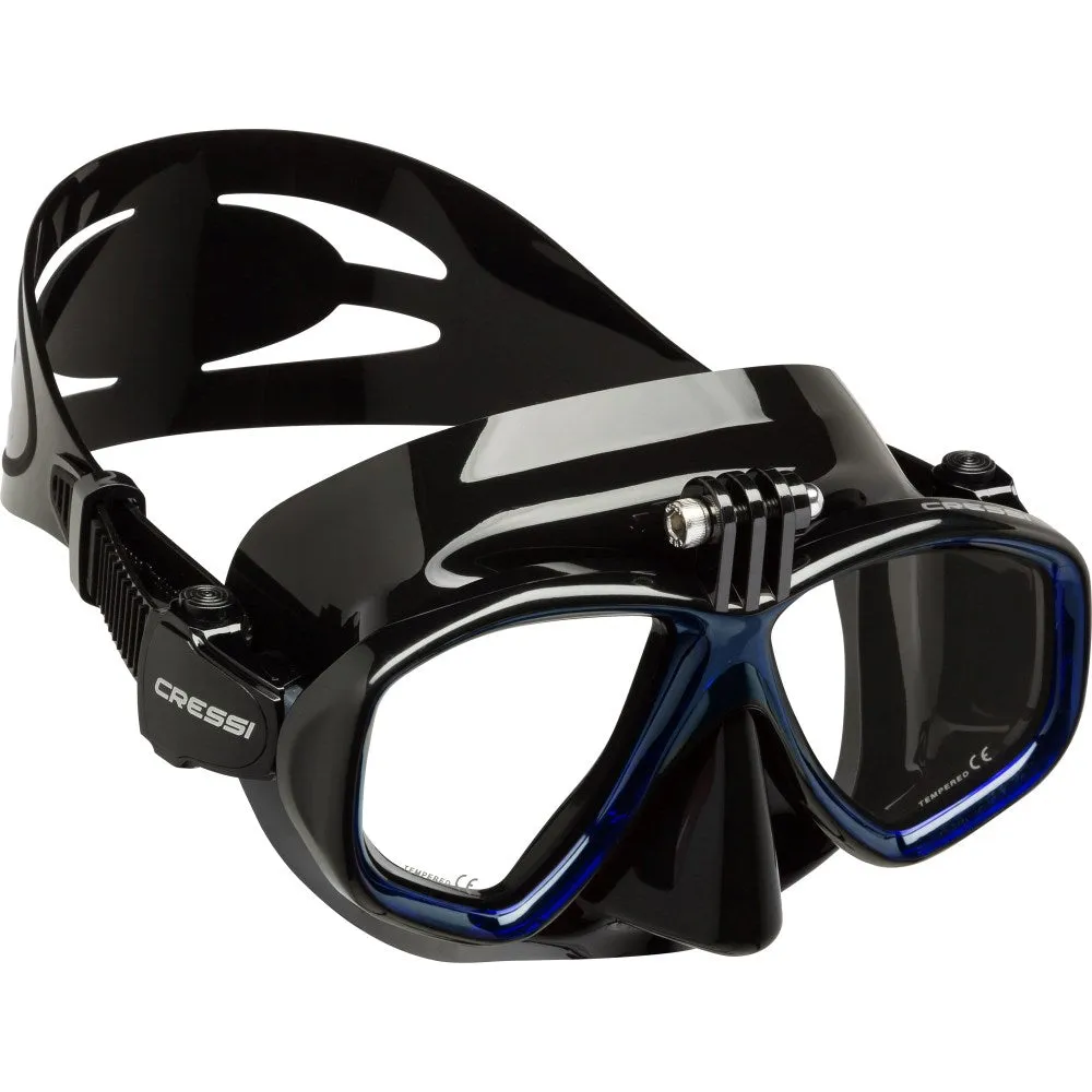 Cressi Action Dive Mask with GoPro or Action Camera Mount