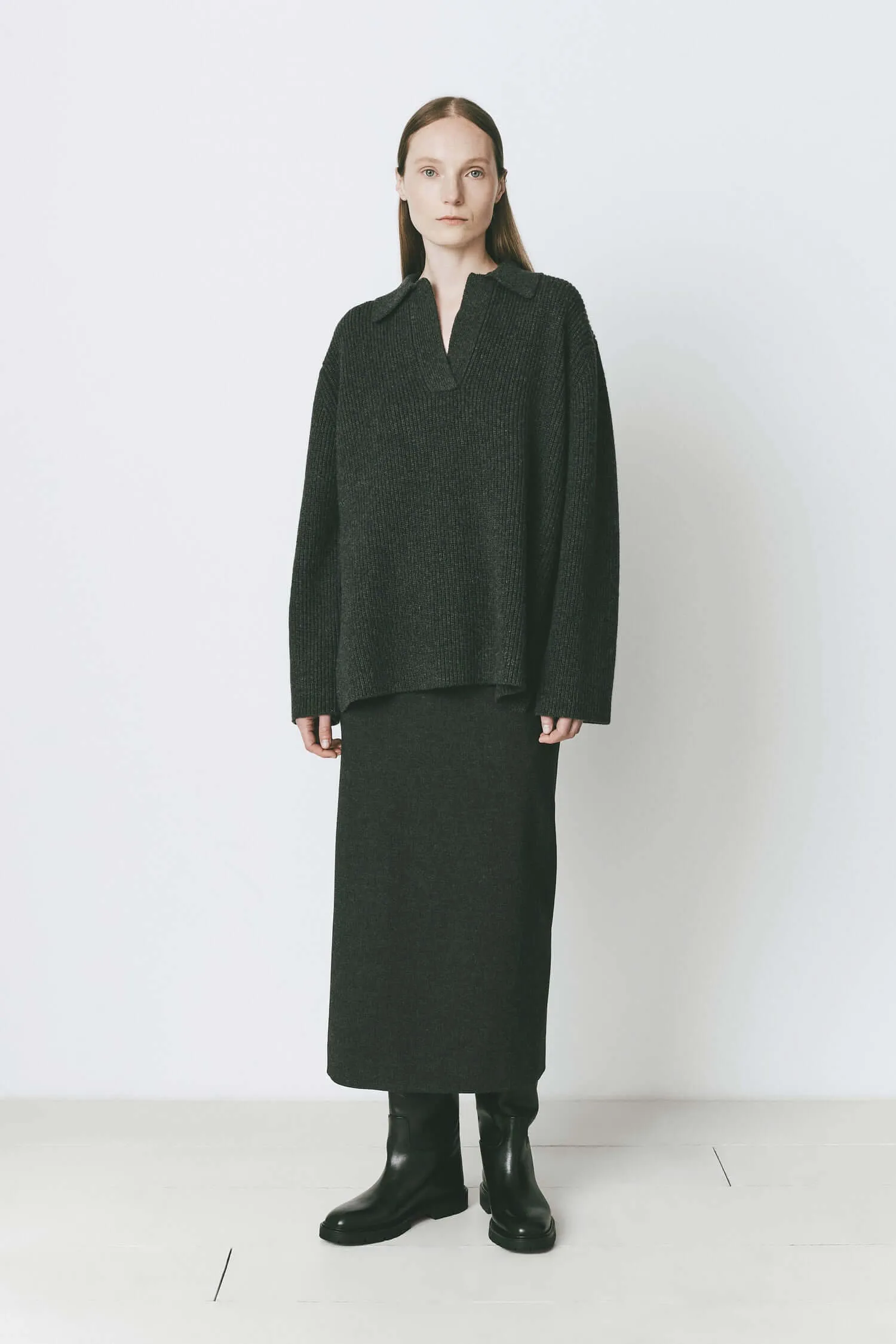 Crémieux Boxy Polo Sweater