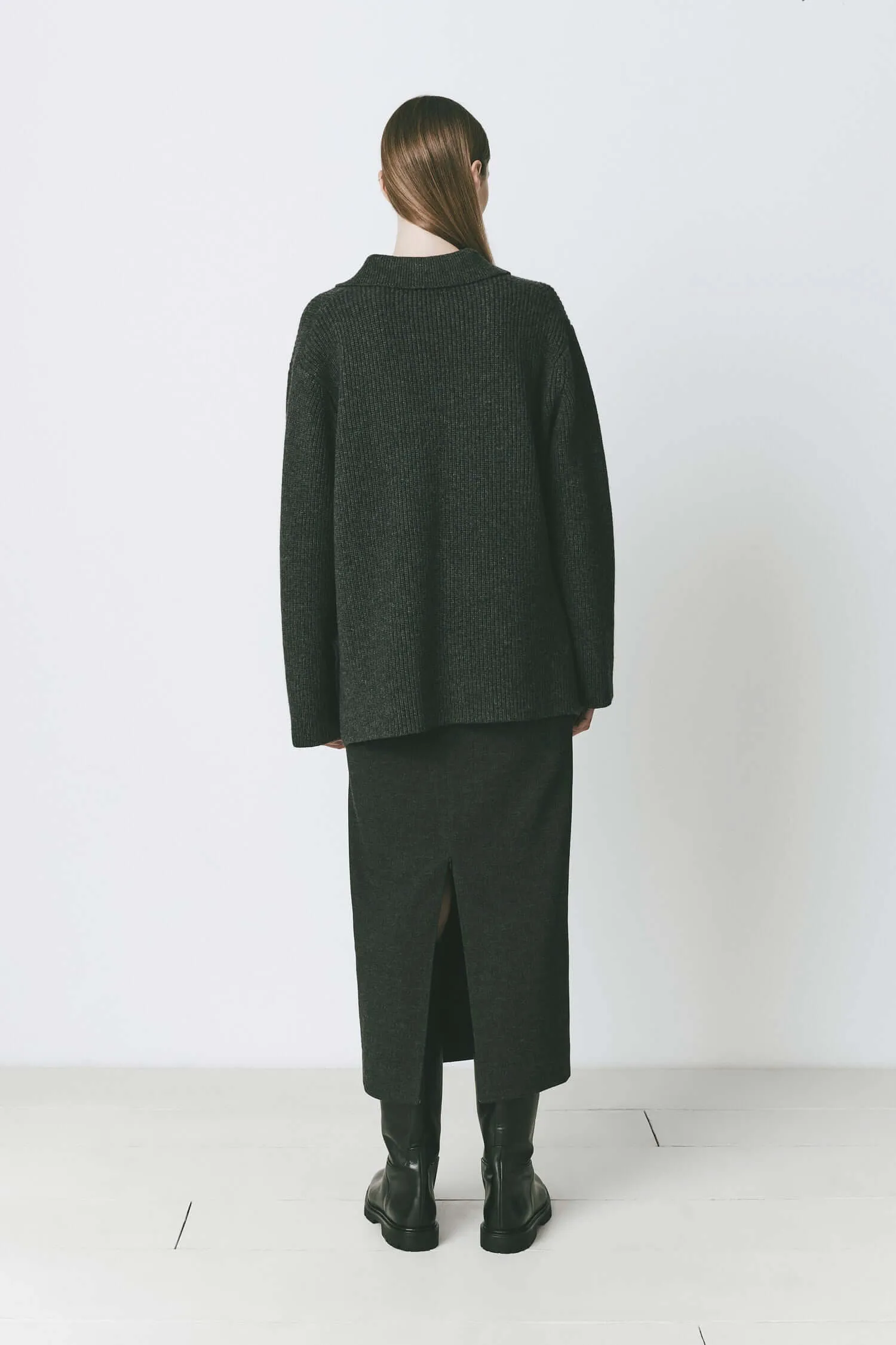 Crémieux Boxy Polo Sweater