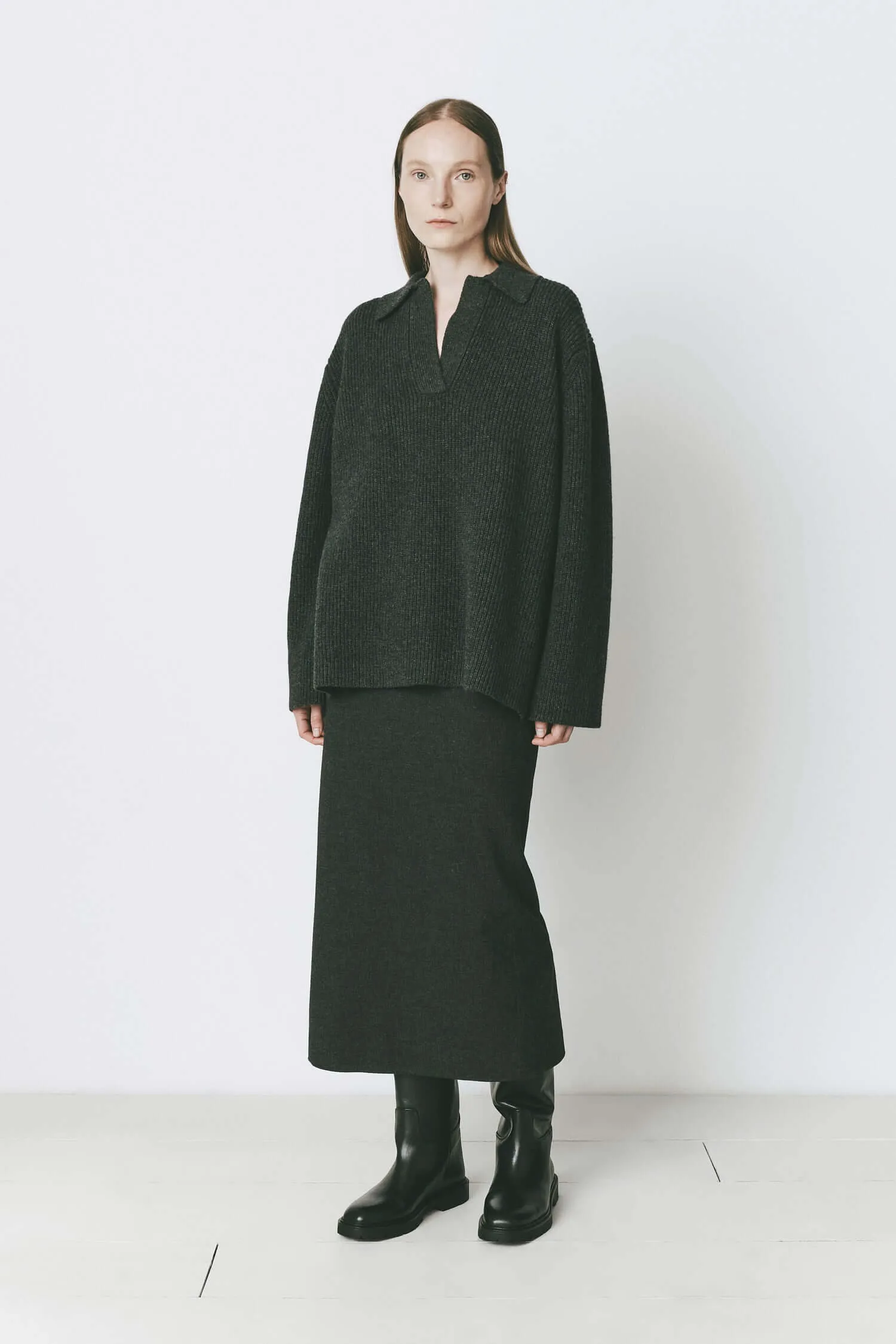 Crémieux Boxy Polo Sweater