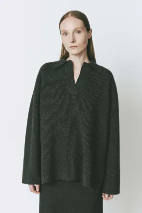 Crémieux Boxy Polo Sweater