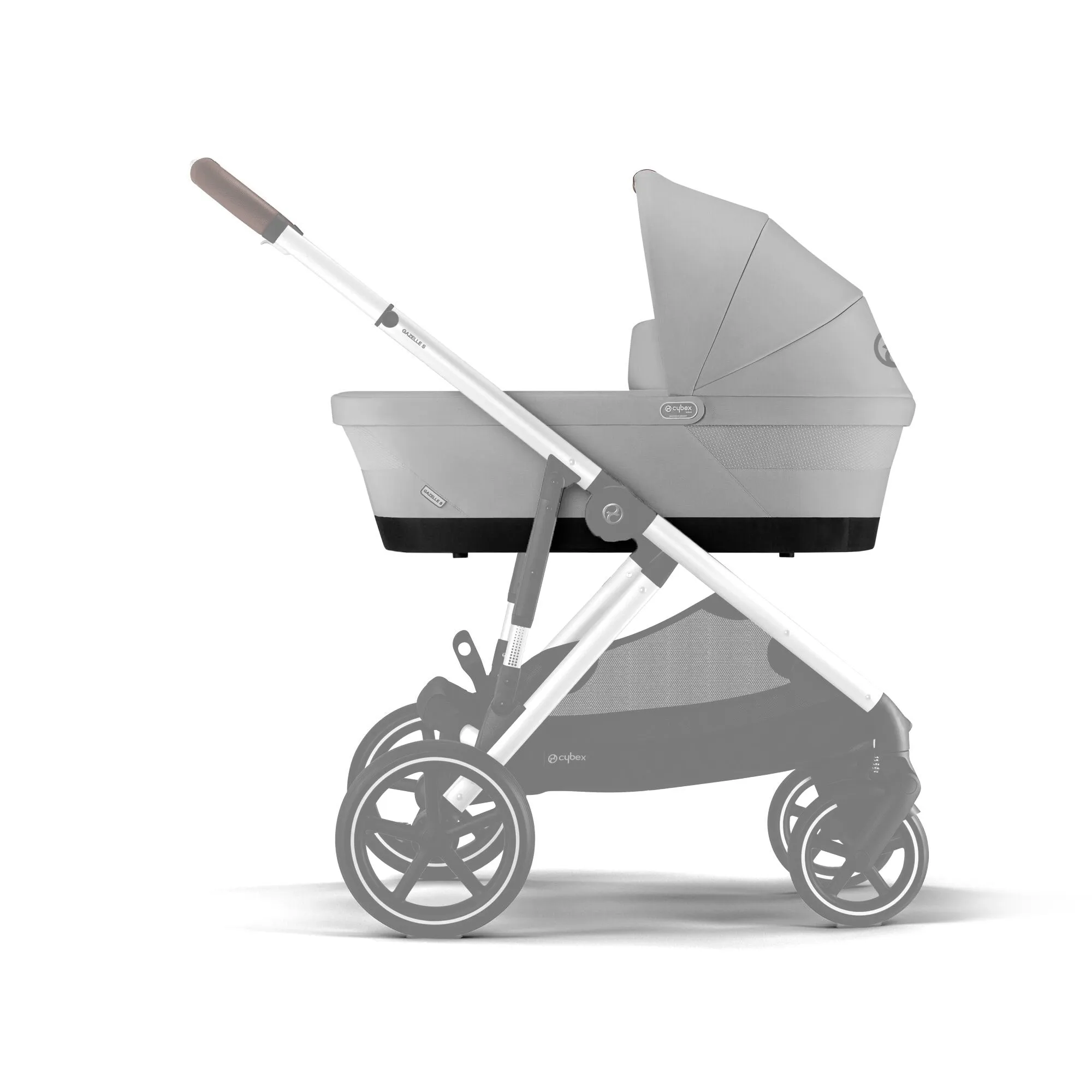 Cybex, Gazelle S Travel System Bundle w/ Cloud T i-Size, Lava Grey