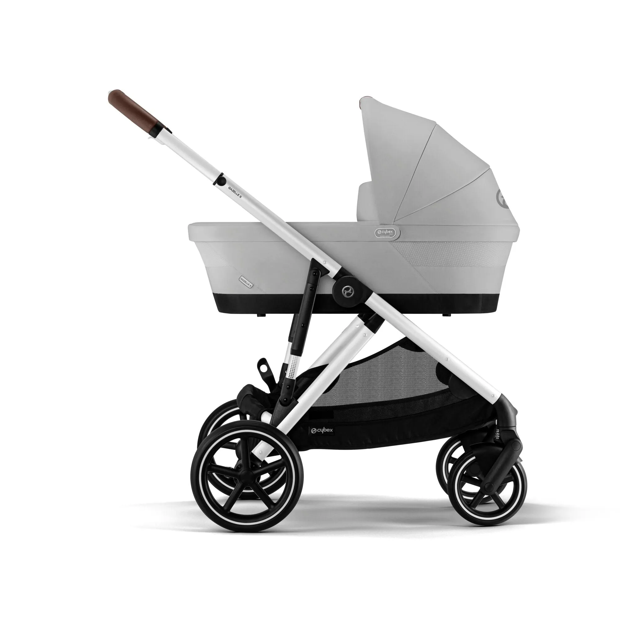 Cybex, Gazelle S Travel System Bundle w/ Cloud T i-Size, Lava Grey