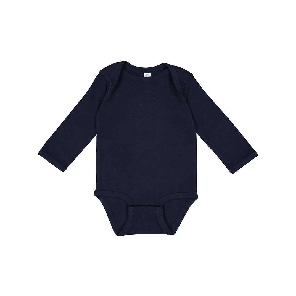 Embroidered Homemade Rolls Long Sleeve Baby Bodysuit