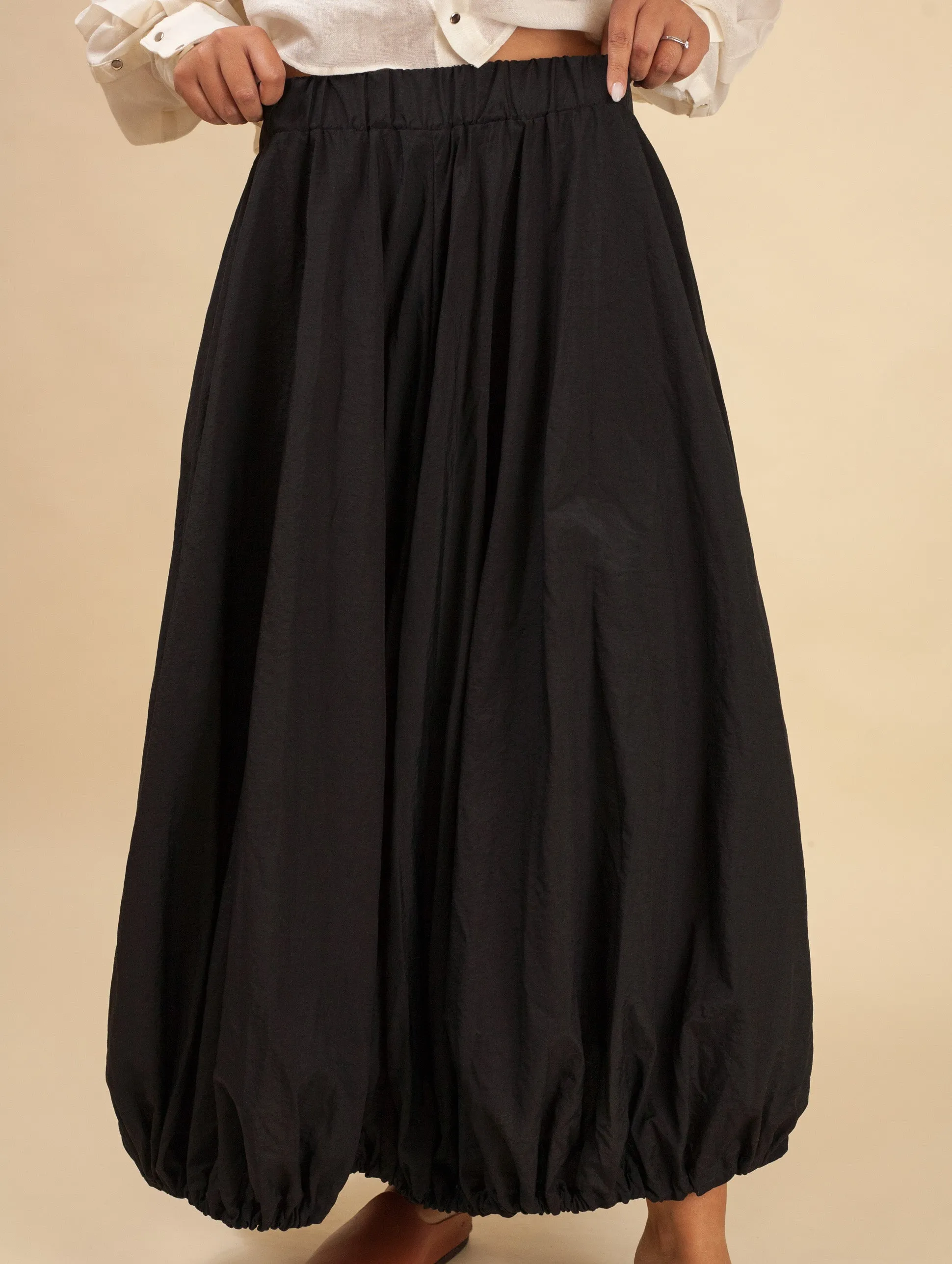 Ginza Skirt Tech (Black)