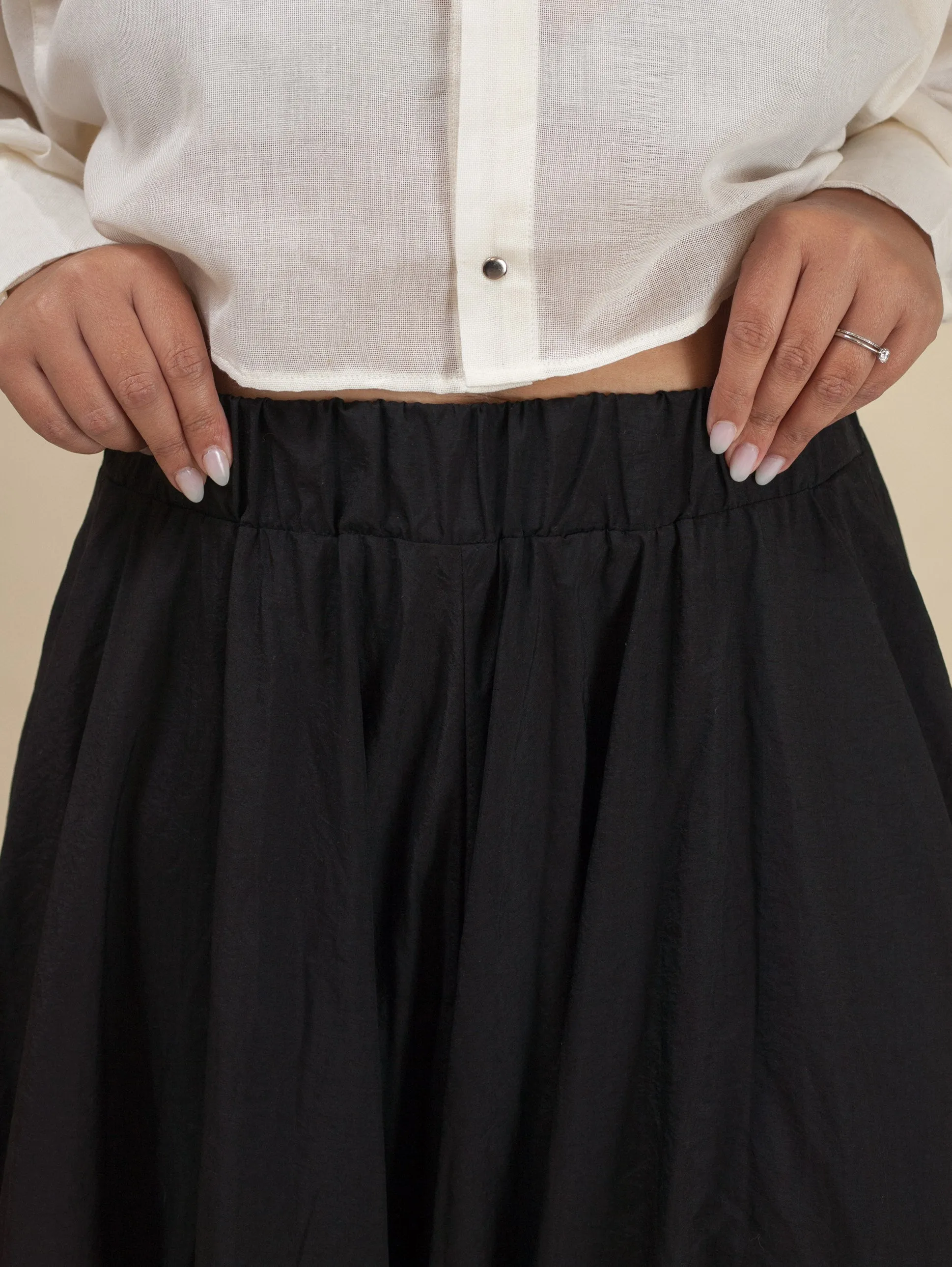 Ginza Skirt Tech (Black)