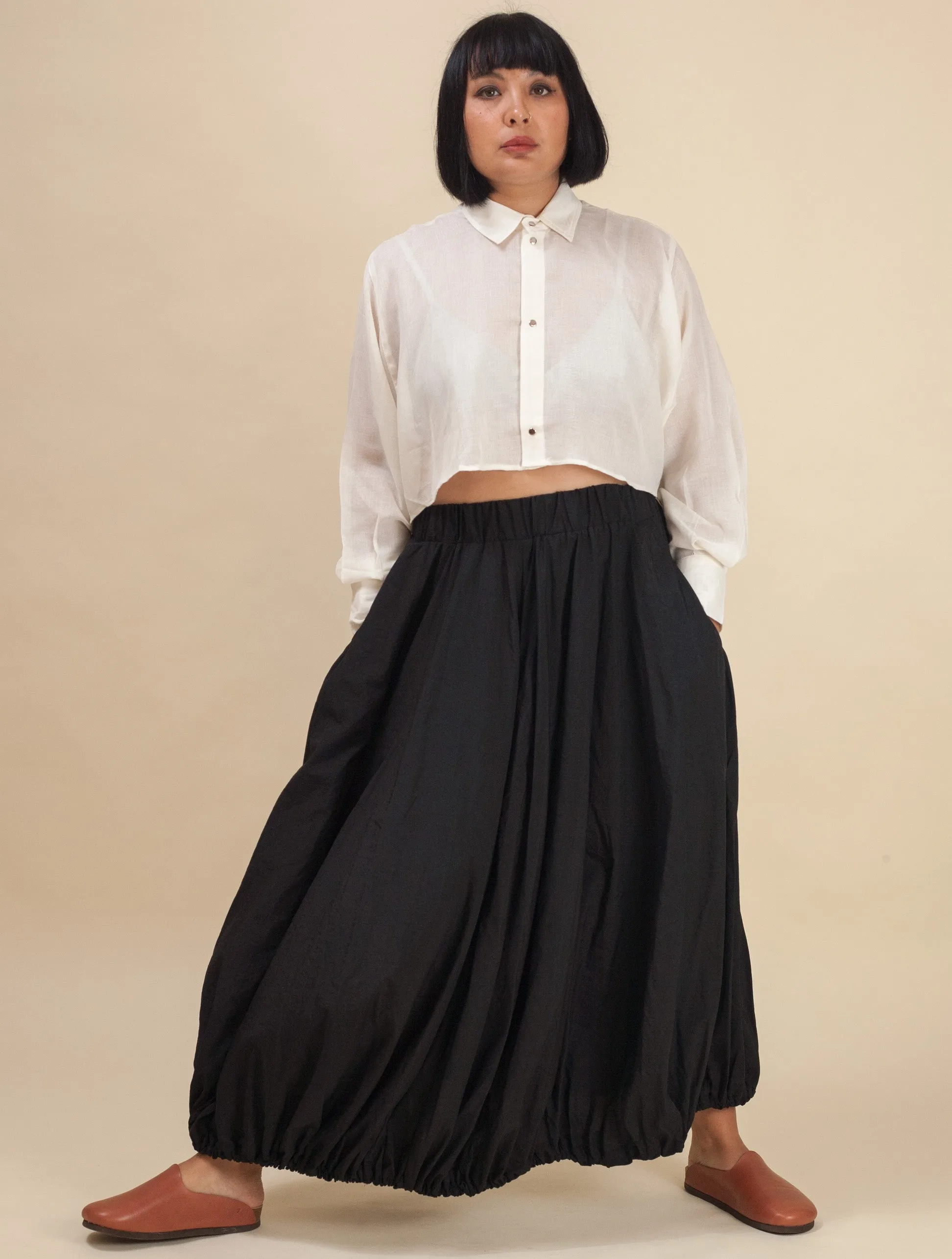 Ginza Skirt Tech (Black)
