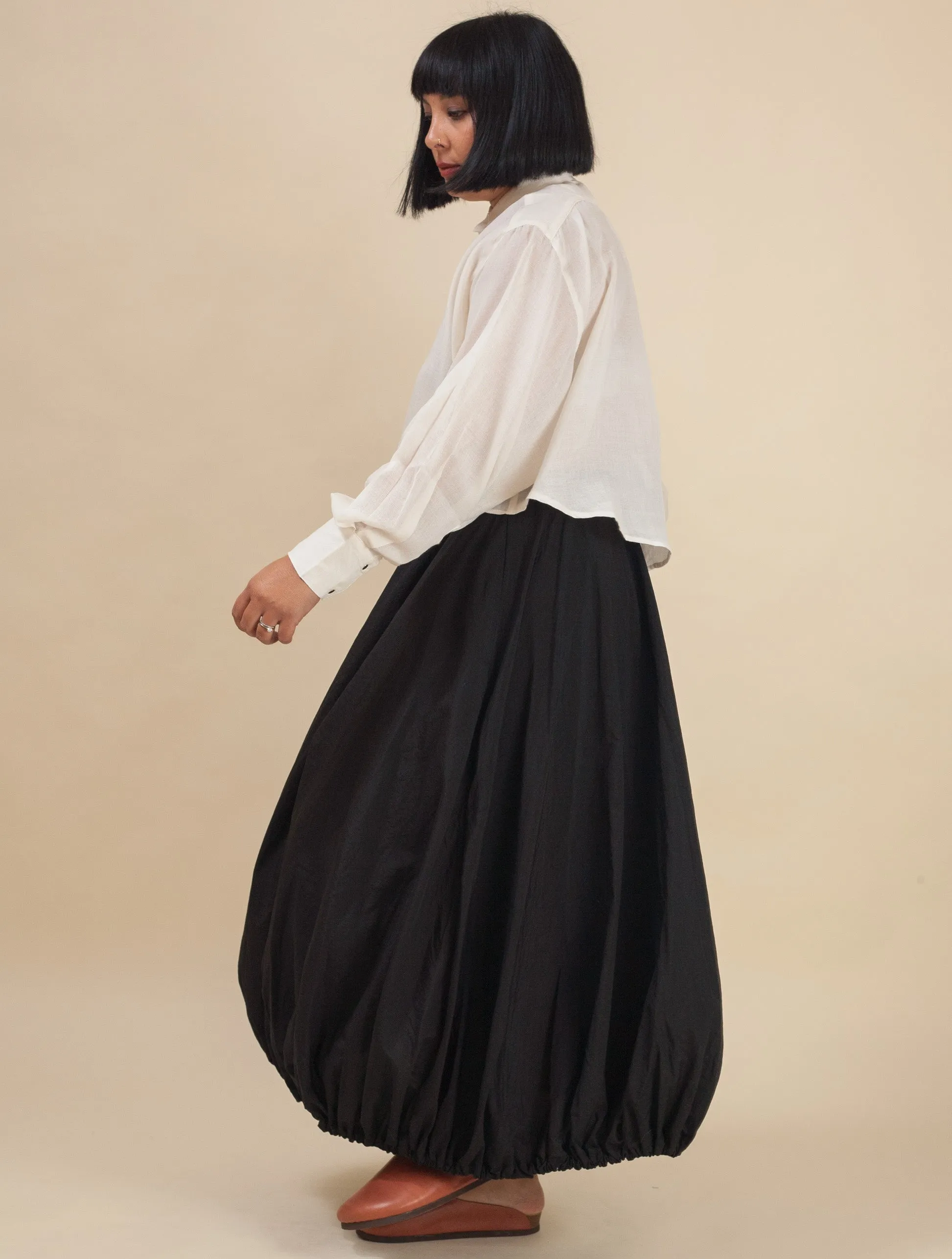 Ginza Skirt Tech (Black)