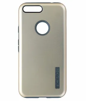 Incipio Dualpro Dual Layer Case Cover Google Pixel XL 5.5 Champagne Gold / Gray