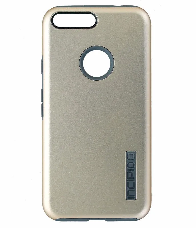 Incipio Dualpro Dual Layer Case Cover Google Pixel XL 5.5 Champagne Gold / Gray