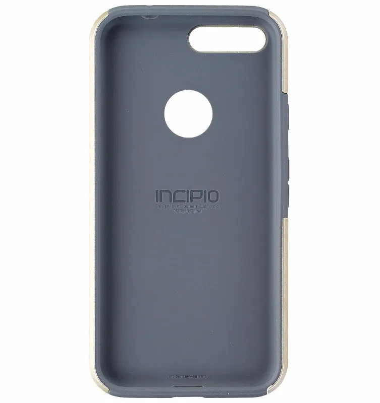 Incipio Dualpro Dual Layer Case Cover Google Pixel XL 5.5 Champagne Gold / Gray