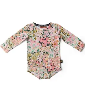 Kip & Co You're Beautiful Long Sleeve Zip Romper