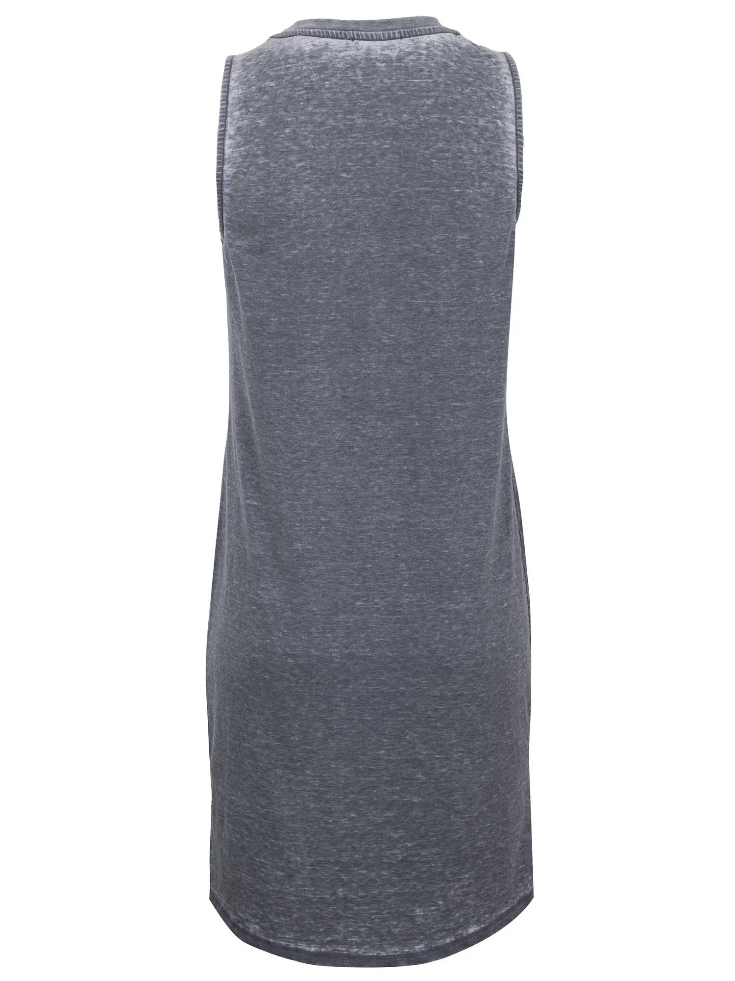KOGMO Womens Sleeveless Basic Washed Comfy Dress