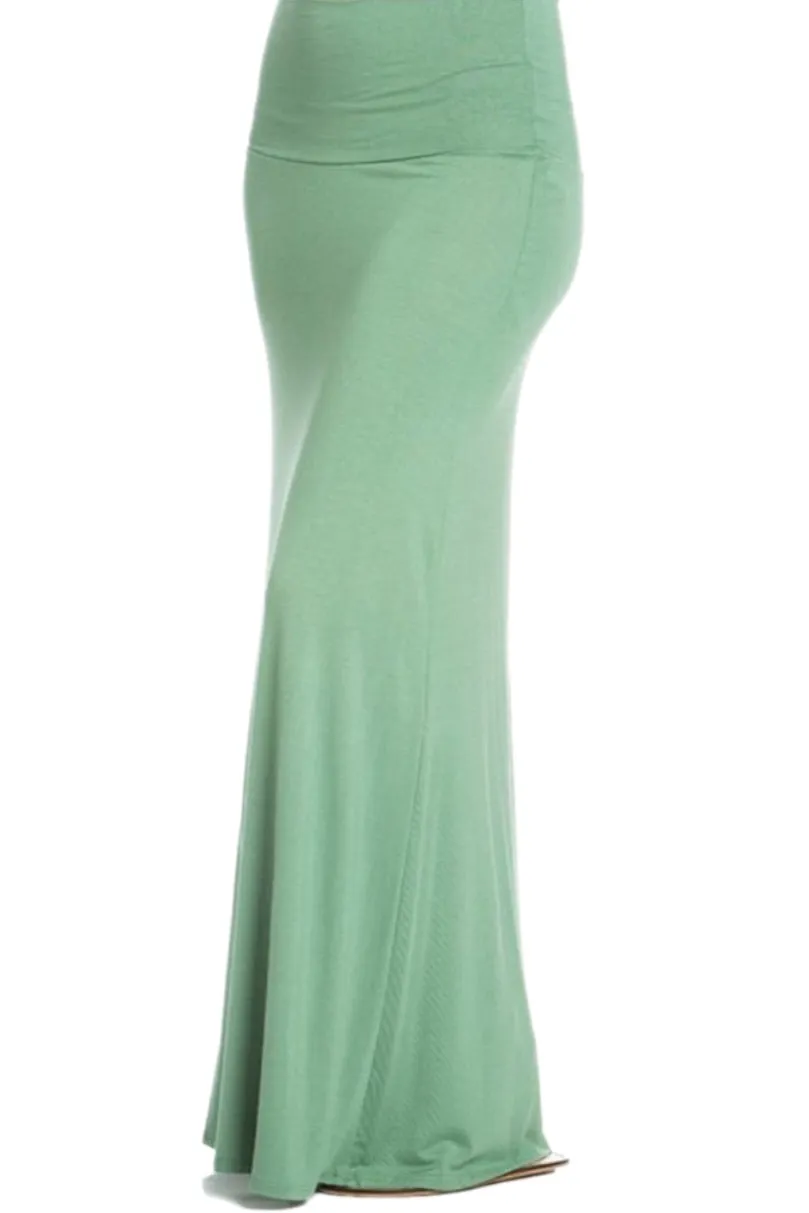 Maxi Skirt Style 9001 in Blue