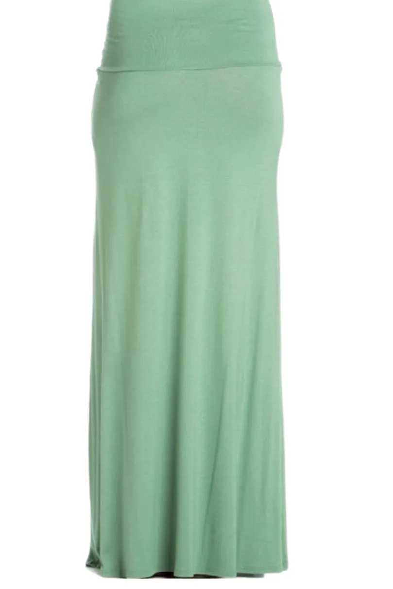 Maxi Skirt Style 9001 in Blue