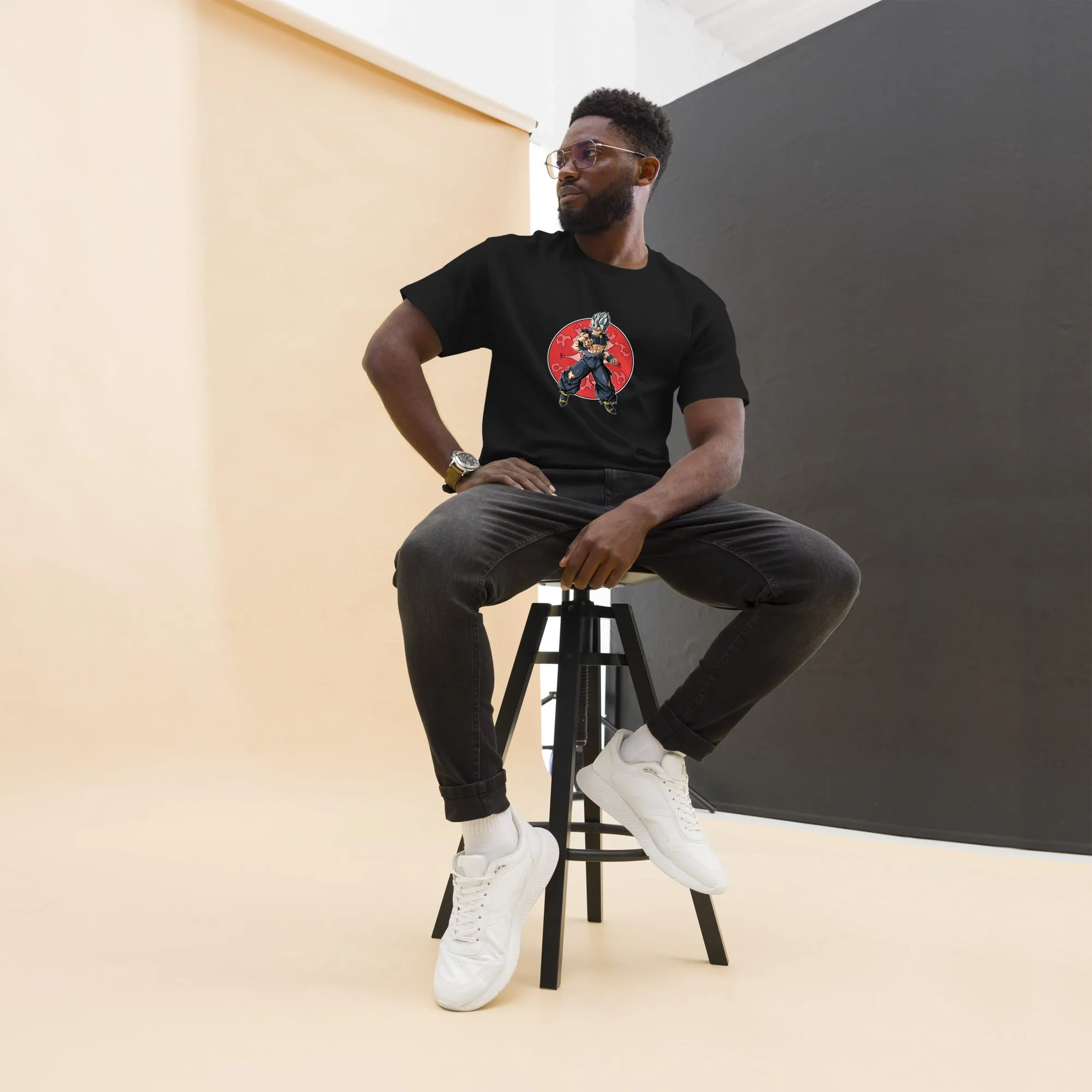 Men's Tshirt Round Neck Goku Tshirt
