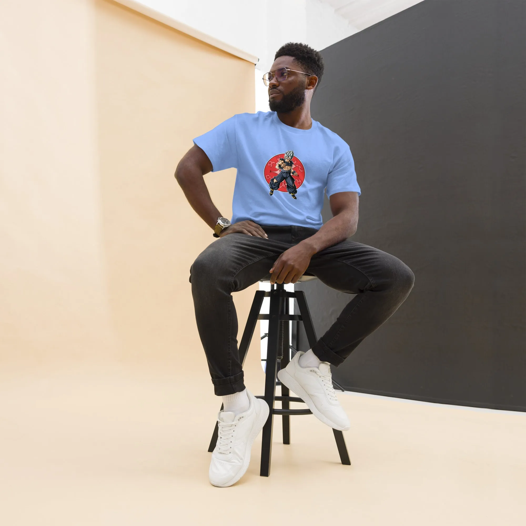 Men's Tshirt Round Neck Goku Tshirt