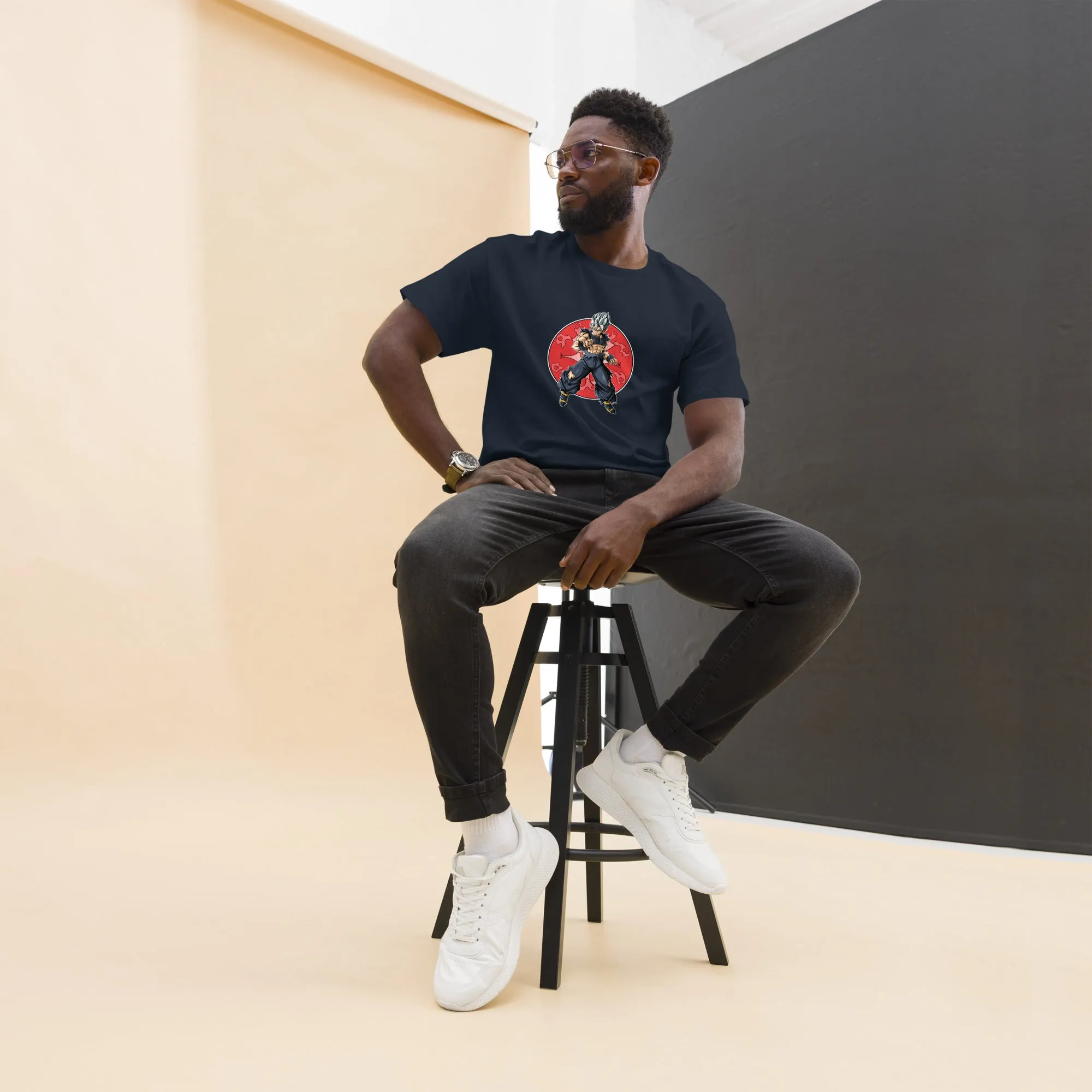 Men's Tshirt Round Neck Goku Tshirt