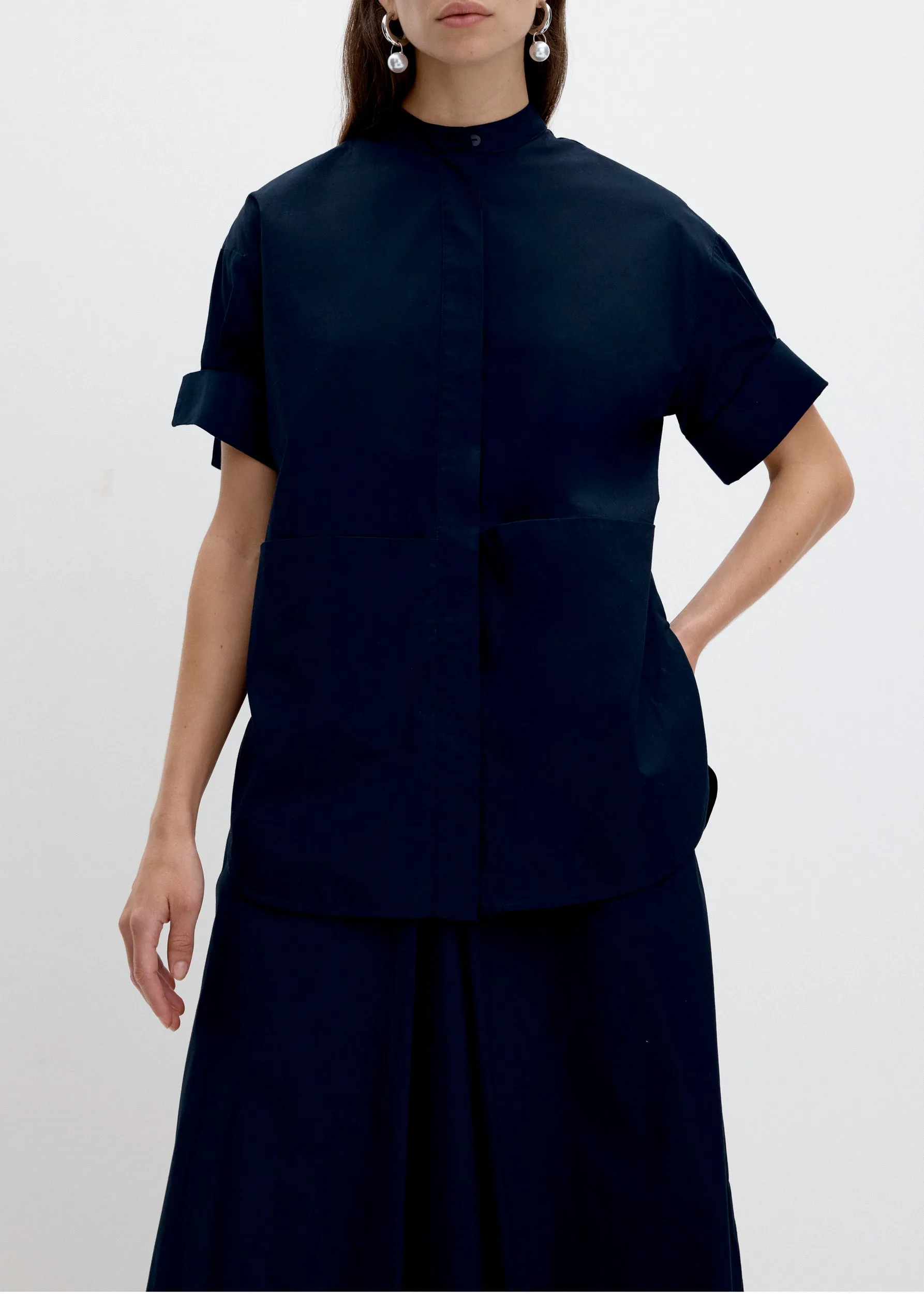 Minnie Shirt in Navy