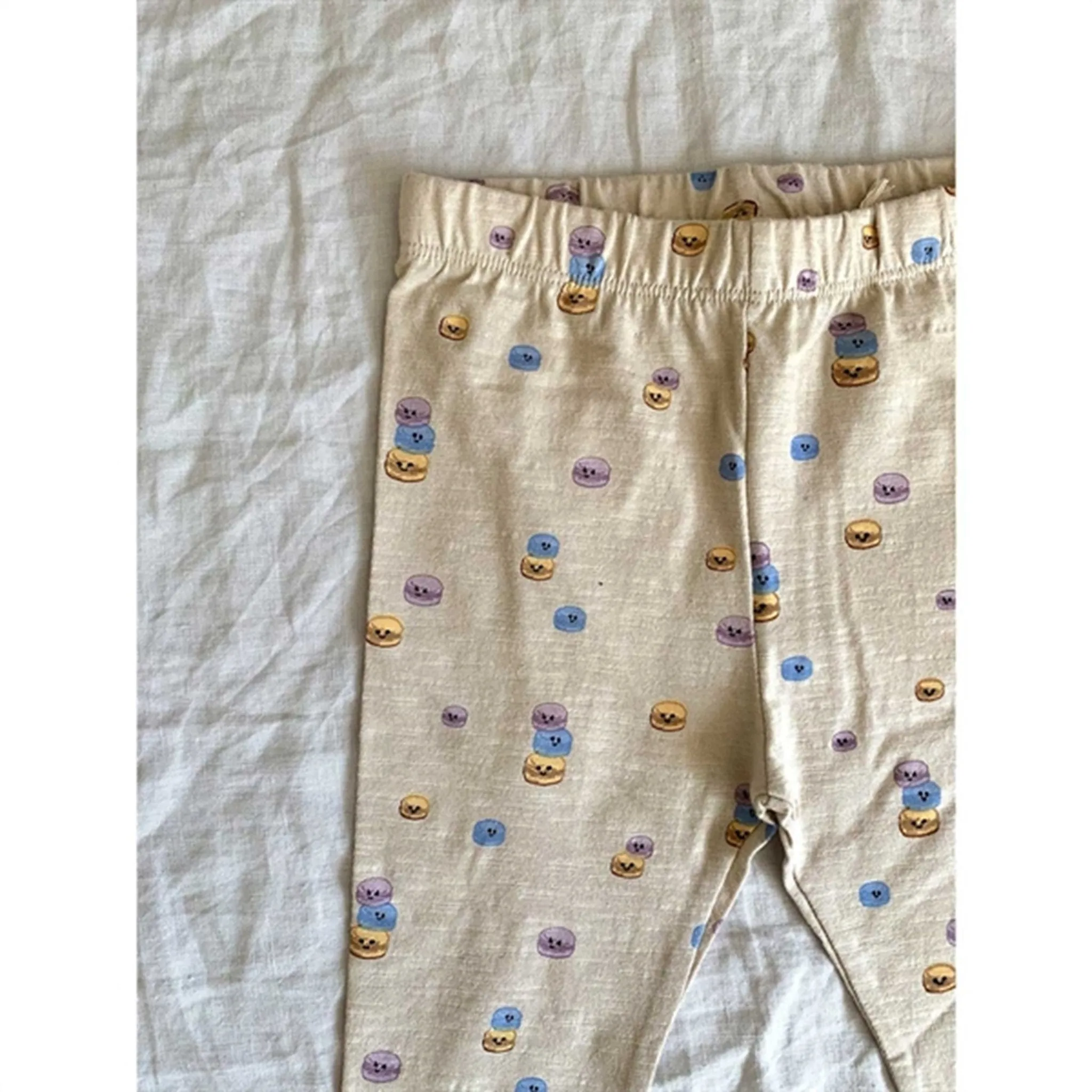 Monsieur Mini Mini Macaron Simple Leggings