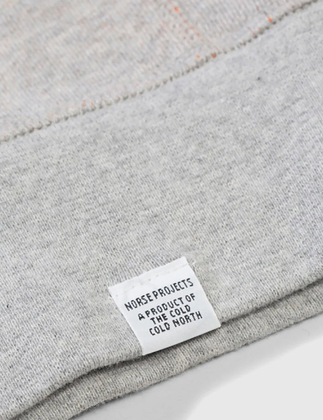 Norse Projects Ketel Double Face Sweatshirt - Light Grey