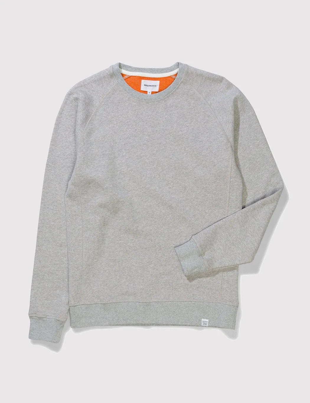 Norse Projects Ketel Double Face Sweatshirt - Light Grey