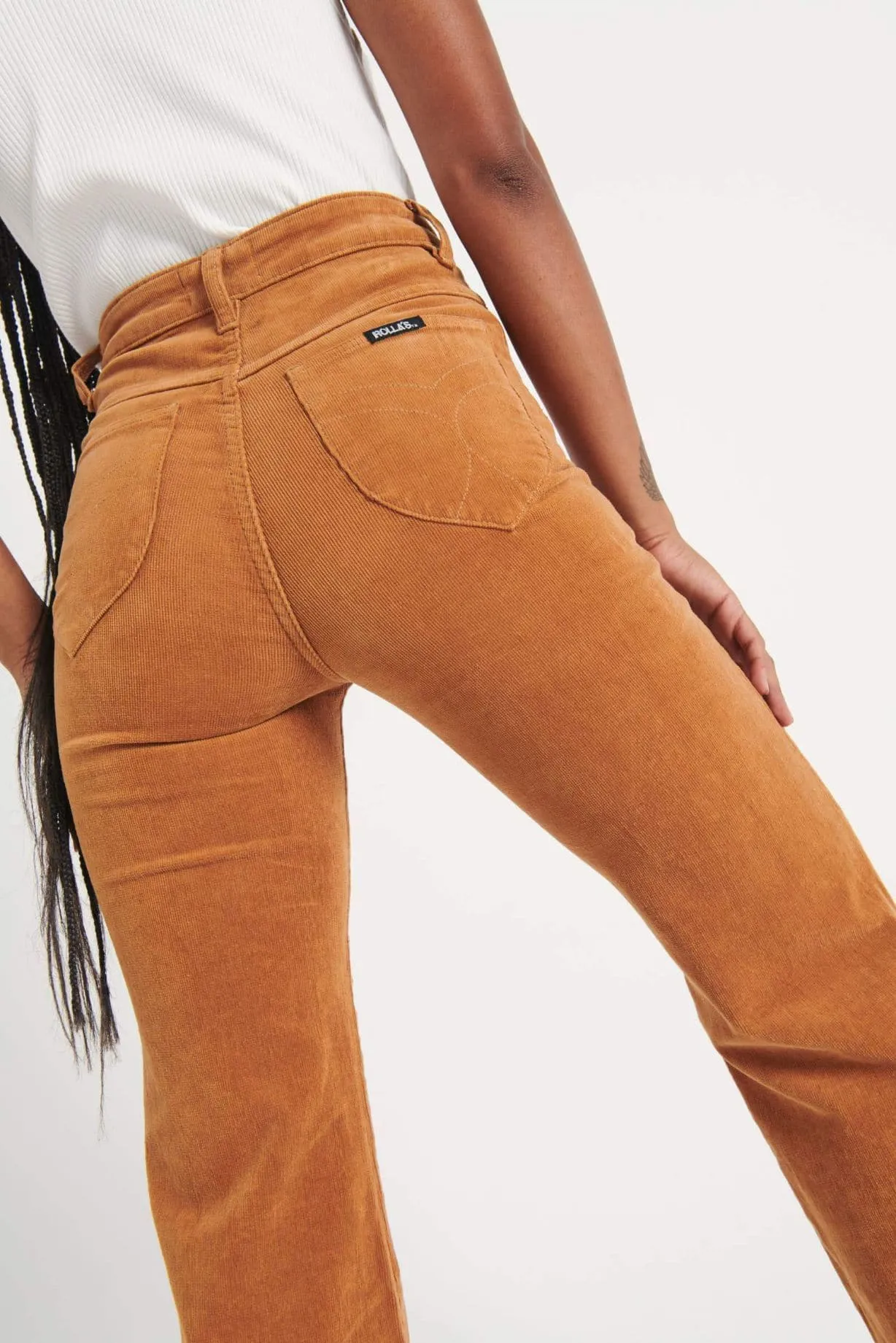 ROLLAS EAST COAST FLARE - TAN CORD
