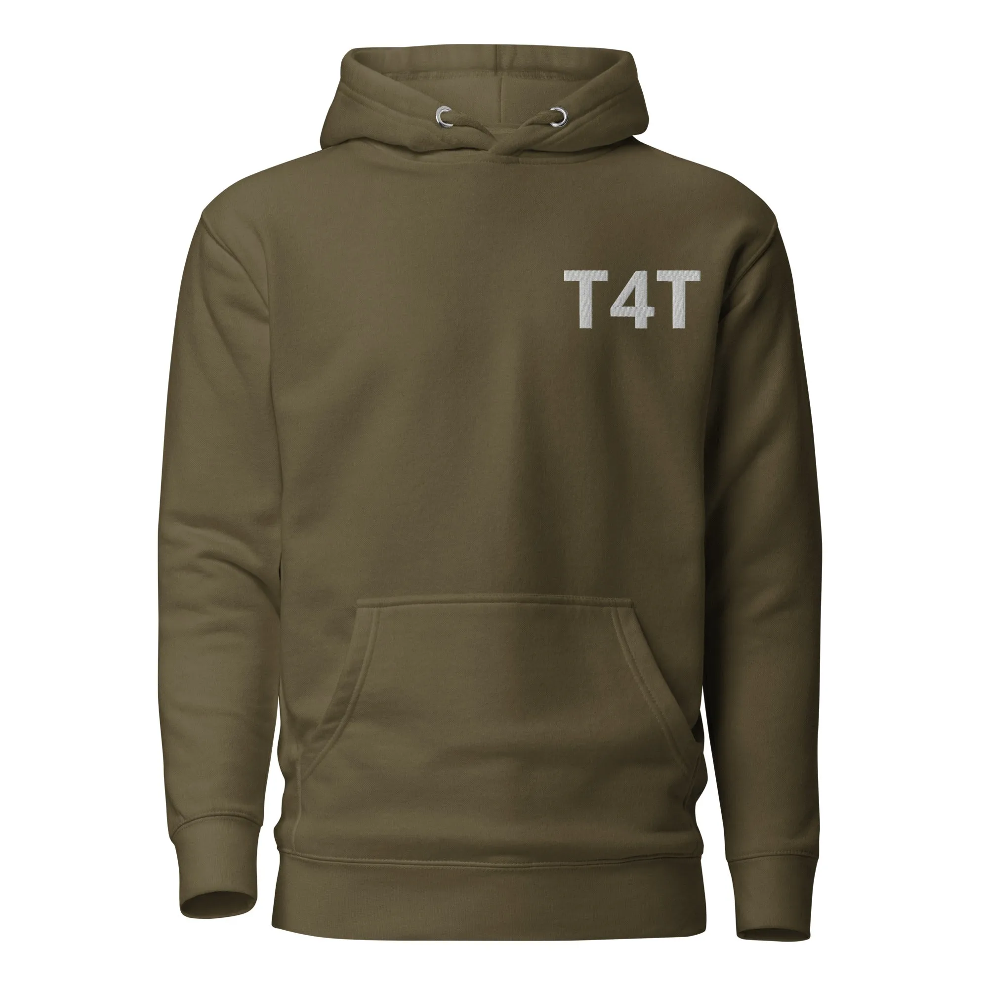 T4T Hoodie White Lettering