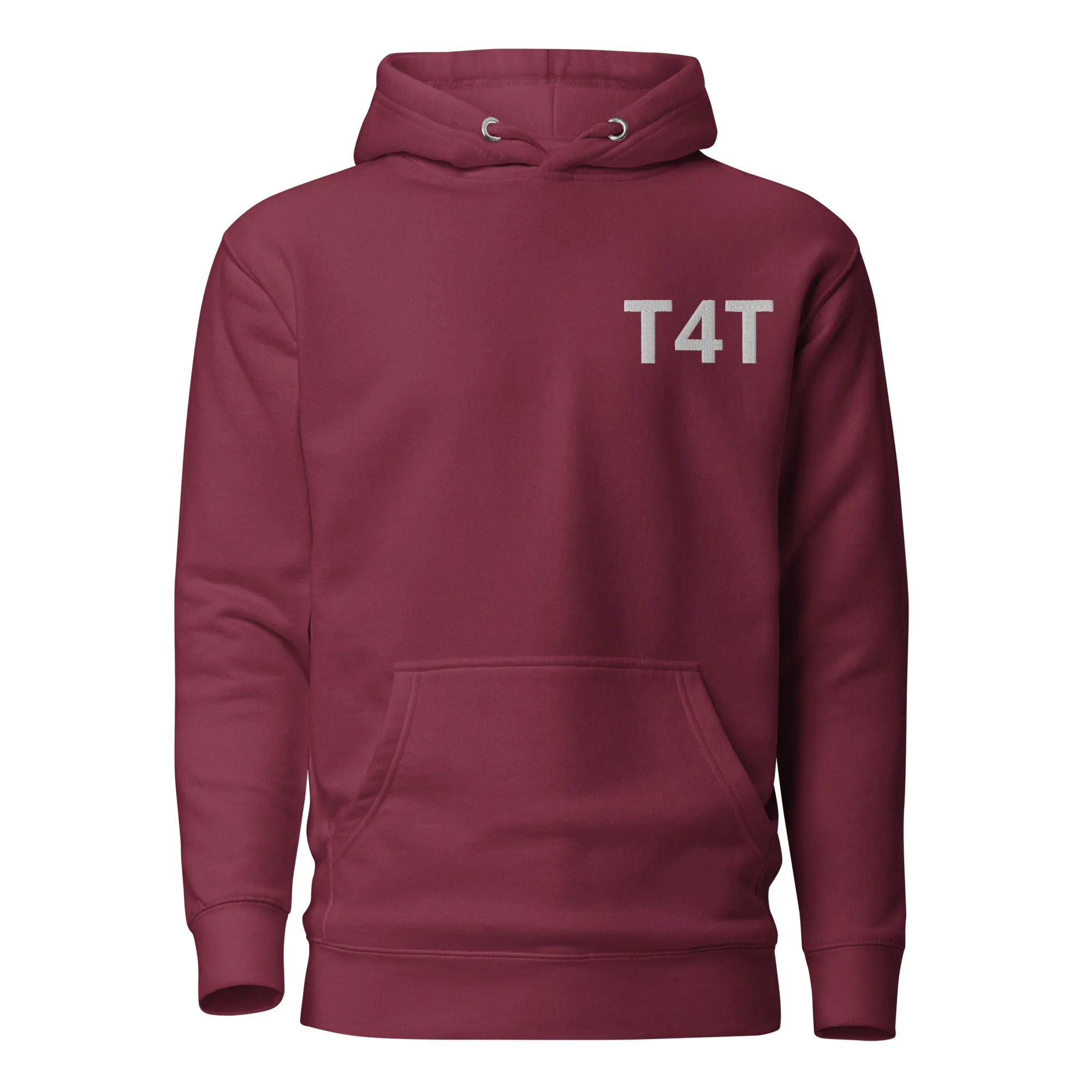 T4T Hoodie White Lettering