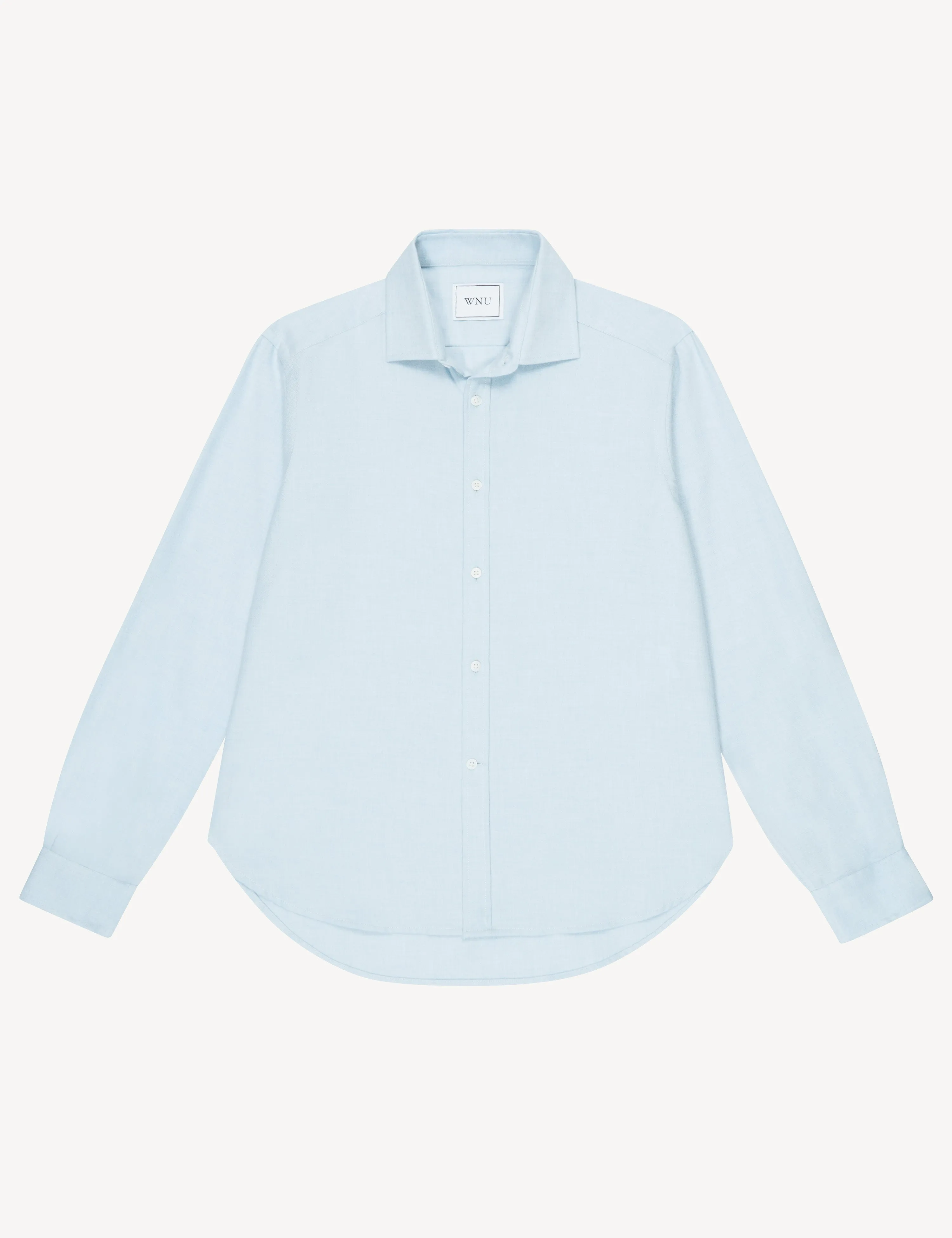 The Classic: Fine Brushed, Dusty Blue