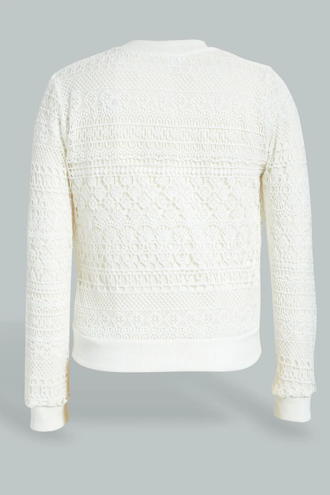 White Bomber Jacket