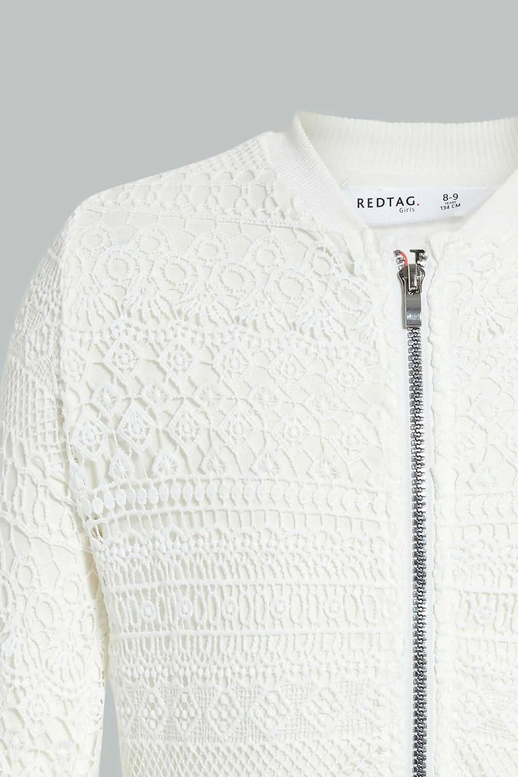 White Bomber Jacket