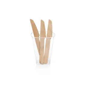 Wooden Disposable Cutlery 140mm 20pcs